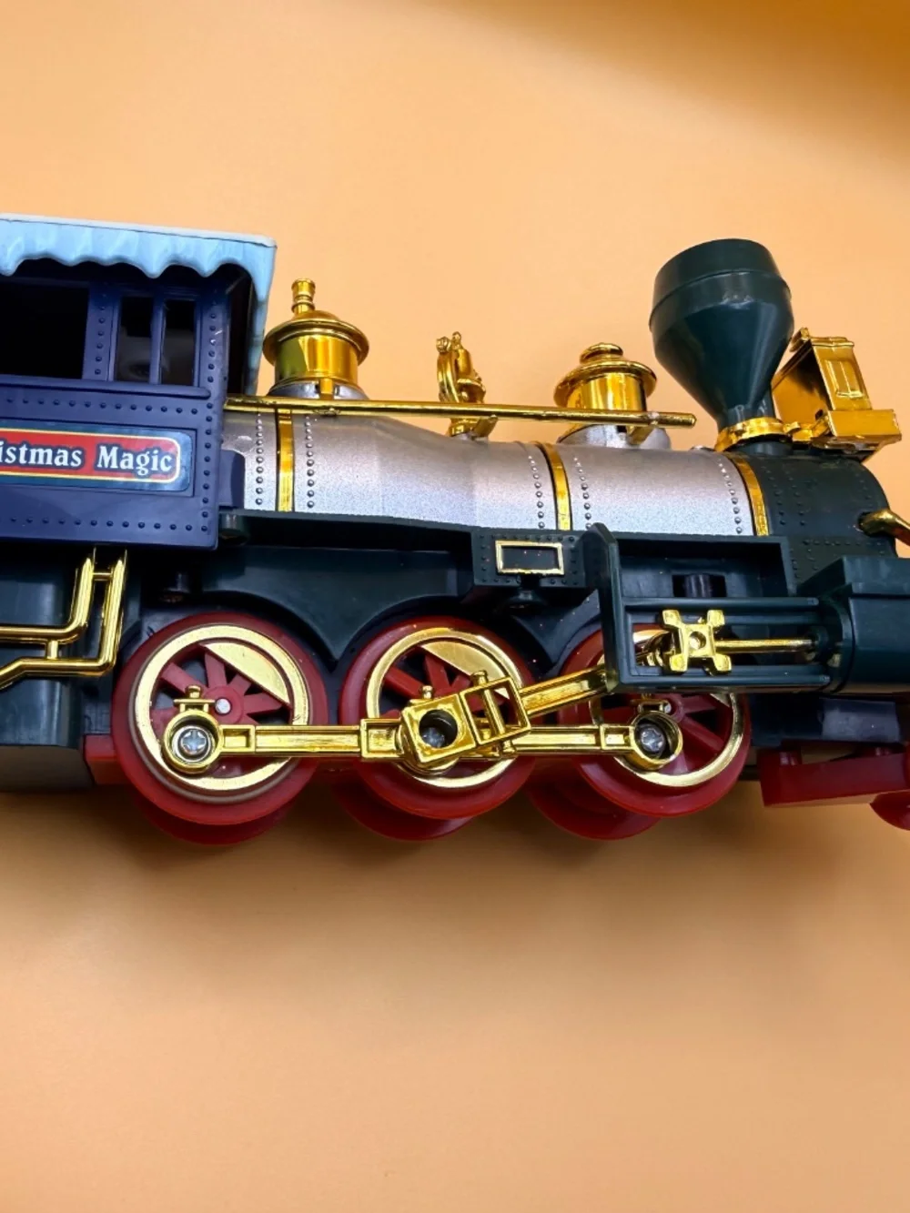 Vintage 1992 Toy State Christmas Magic Train Locomotive Untested